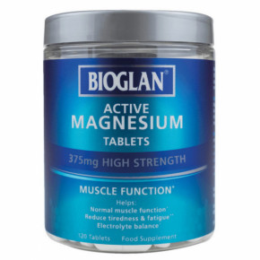  Bioglan Active Magnesium 375 mg 120 tabs