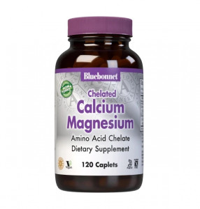  Bluebonnet Albion Chelated Calcium Magnesium 120  