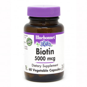    Bluebonnet Nutrition Biotin 5000 mg 60  