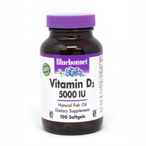 ³ Bluebonnet Vitamin D3 5000IU 100 