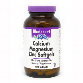    Bluebonnet Nutrition Calcium Magnesium Zinc 120   