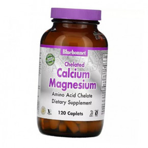    Bluebonnet Nutrition Chelated Calcium Magnesium 120 (36393117)