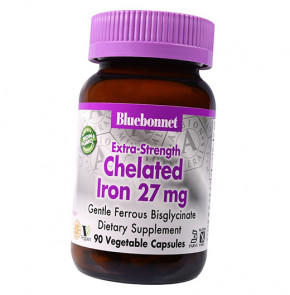  Bluebonnet Nutrition Chelated Iron 27 90  (36393055)