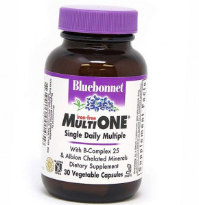  Bluebonnet Nutrition MultiOne iron Free 30  (36393038)