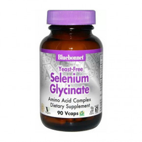  Bluebonnet Nutrition Selenium Glycinate Yeast-Free 90 veg caps