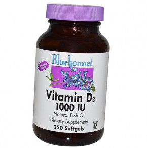  Bluebonnet Nutrition Vitamin D3 1000 250  (36393005)