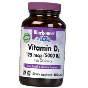 ³ 3   Bluebonnet Nutrition Vitamin D3 5000 100  (36393119)