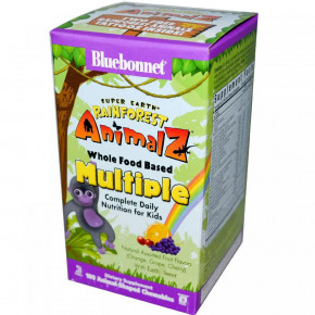    Bluebonnet Nutrition (Rainforest Animalz Multiple) 90      /