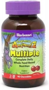    Bluebonnet Nutrition (Rainforest Animalz Multiple) 90      / 3