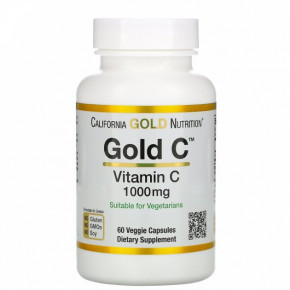 ³ C California Gold Nutrition (Gold C Vitamin C) 1000  60  