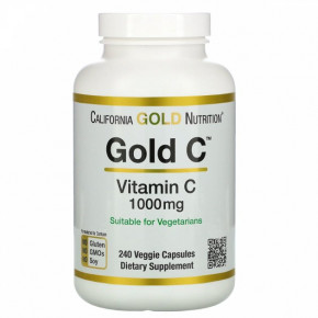   California Gold Nutrition (Gold C Vitamin C) 1000  240  