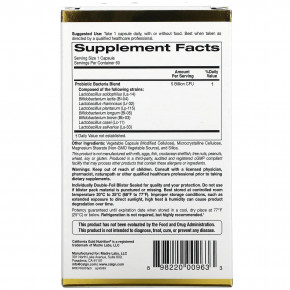  California Gold Nutrition (LactoBif Probiotics) 5   60  3