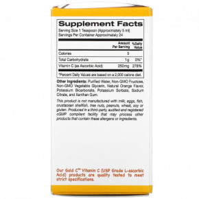     C California Gold Nutrition (Childrens Liquid Gold Vitamin C) 118  3