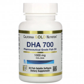   California Gold Nutrition (DHA 700) 1000  30 