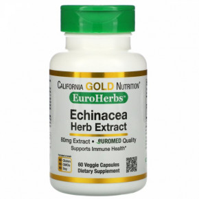   California Gold Nutrition (Echinacea Herb Extract) 80  60  