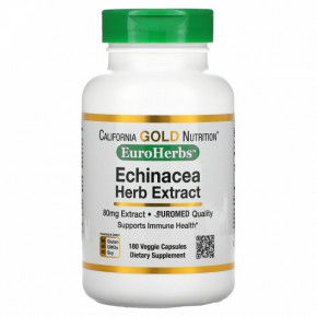   California Gold Nutrition (Echinacea Herb Extract) 80  180  