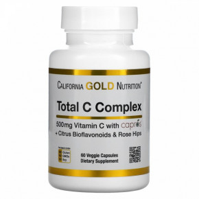    C      California Gold Nutrition (Total C Complex) 500  60  