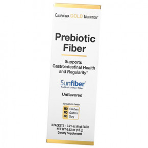   California Gold Nutrition (Prebiotic Fiber) 3   6 