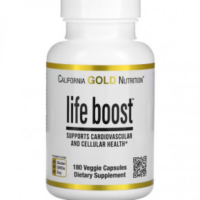    -    California Gold Nutrition (Life Boost) 180  