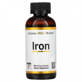   California Gold Nutrition (Iron) 118 