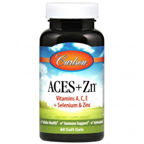    Carlson Labs ACES + Zn 60  