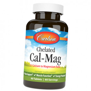   Carlson Labs Chelated Cal-Mag 60 (36353101)