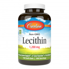  Carlson Labs Lecithin 1200 mg 100  