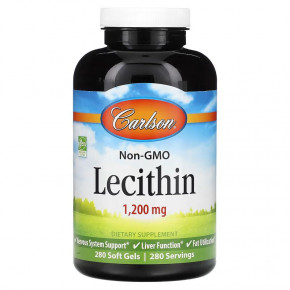  Carlson Labs Lecithin 1200 mg 280  