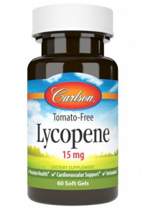  Carlson Labs Lycopene 15 mg 60 softgels