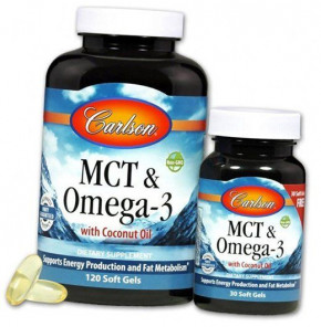  Carlson Labs MCT & Omega-3 150 (67353014)