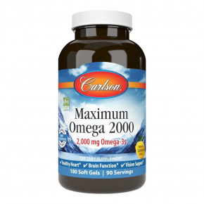   Carlson Labs Maximum Omega 2000 180  