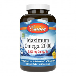   Carlson Labs Maximum Omega 2000 90  