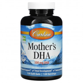   Carlson Labs Mothers DHA 120  