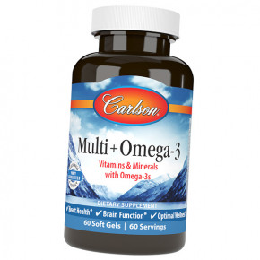    Carlson Labs Multi + Omega-3 60 (36353102)