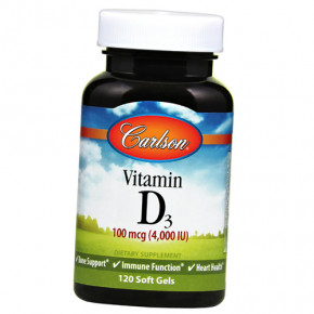  Carlson Labs Vitamin D3 4000 120 (36353089)