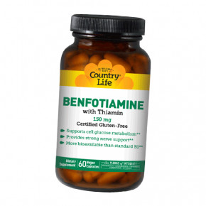 ³ Country Life Benfotiamine 60  (72124003)