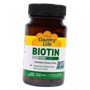  Country Life Biotin 1000 100  (36124045)