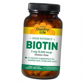 ³ Country Life Biotin 5000 60  (36124037)