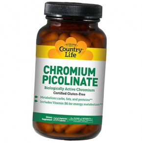  Country Life Chromium Picolinate 200  (36124056)