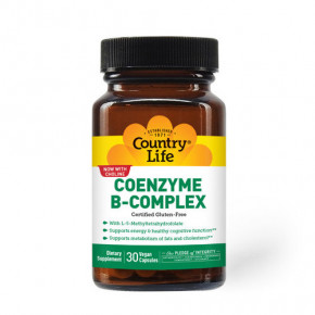  Country Life Coenzyme B-Complex 30  