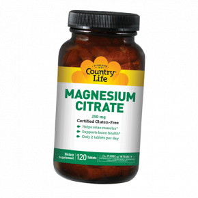 ³ Country Life Magnesium Citrate 120  (36124061)