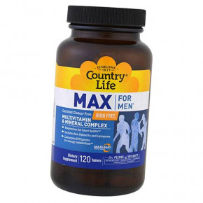  Country Life Max for Men 120 tab