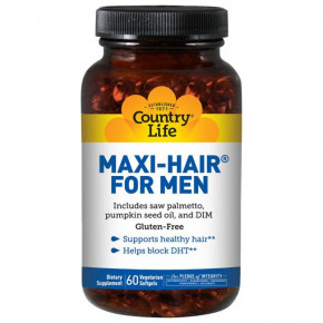 ³   Country Life Maxi-Hair for Men 60  3