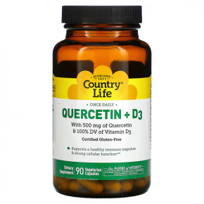 ³ Country Life Quercetin D3 90 