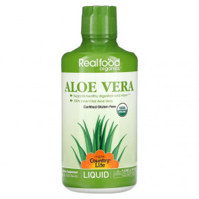  Country Life Realfood Aloe Vera Liquid 944  