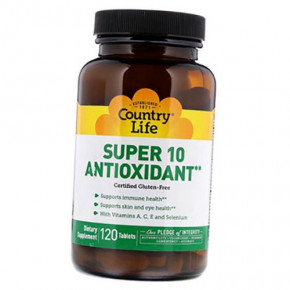 ³ Country Life Super 10 Antioxidant 120 tab