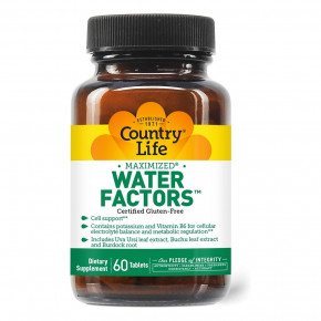  Country Life Water Factors 60  