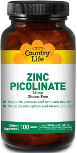 ³ Country Life Zinc Picolinate 100  (4384303017)