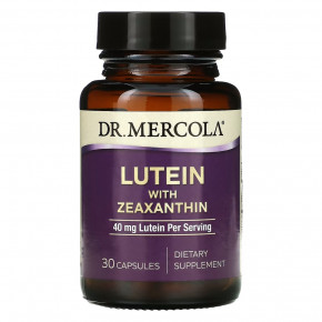  Dr. Mercola Lutein with Zeaxanthin 30  