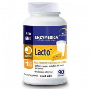 Lacto,      , Enzymedica, 90  (ENZ-24121)